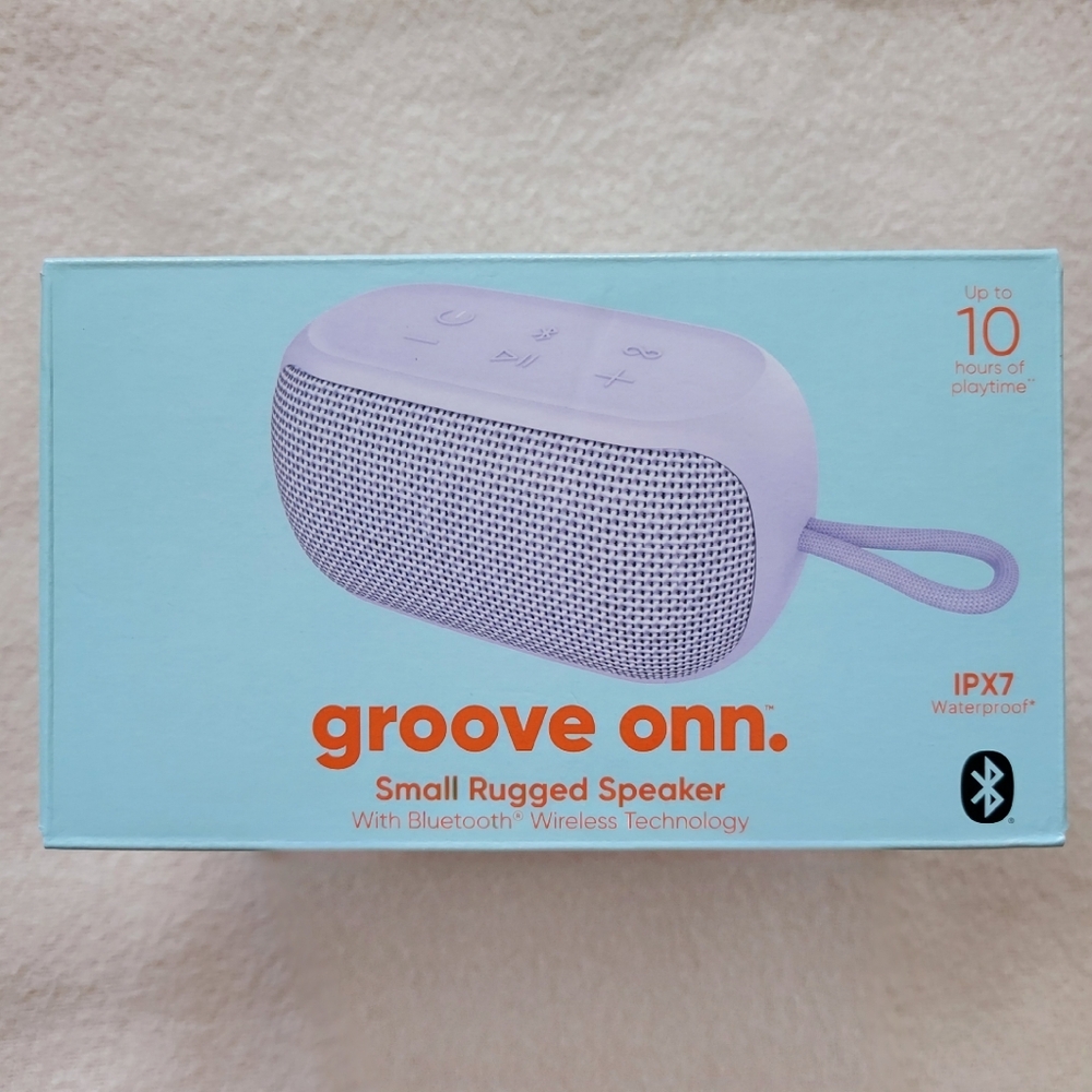 🚨FINAL DROP🚨 onn. Small Rugged Speaker with Bluetooth Wireless Technology